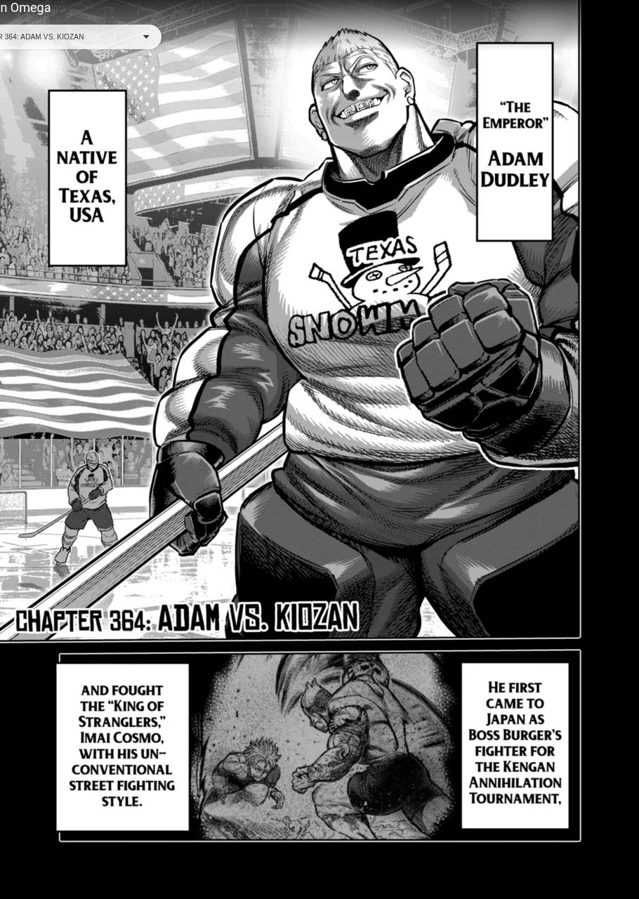 Kengan Omega Chapter 364 page 1 - Chapter 364