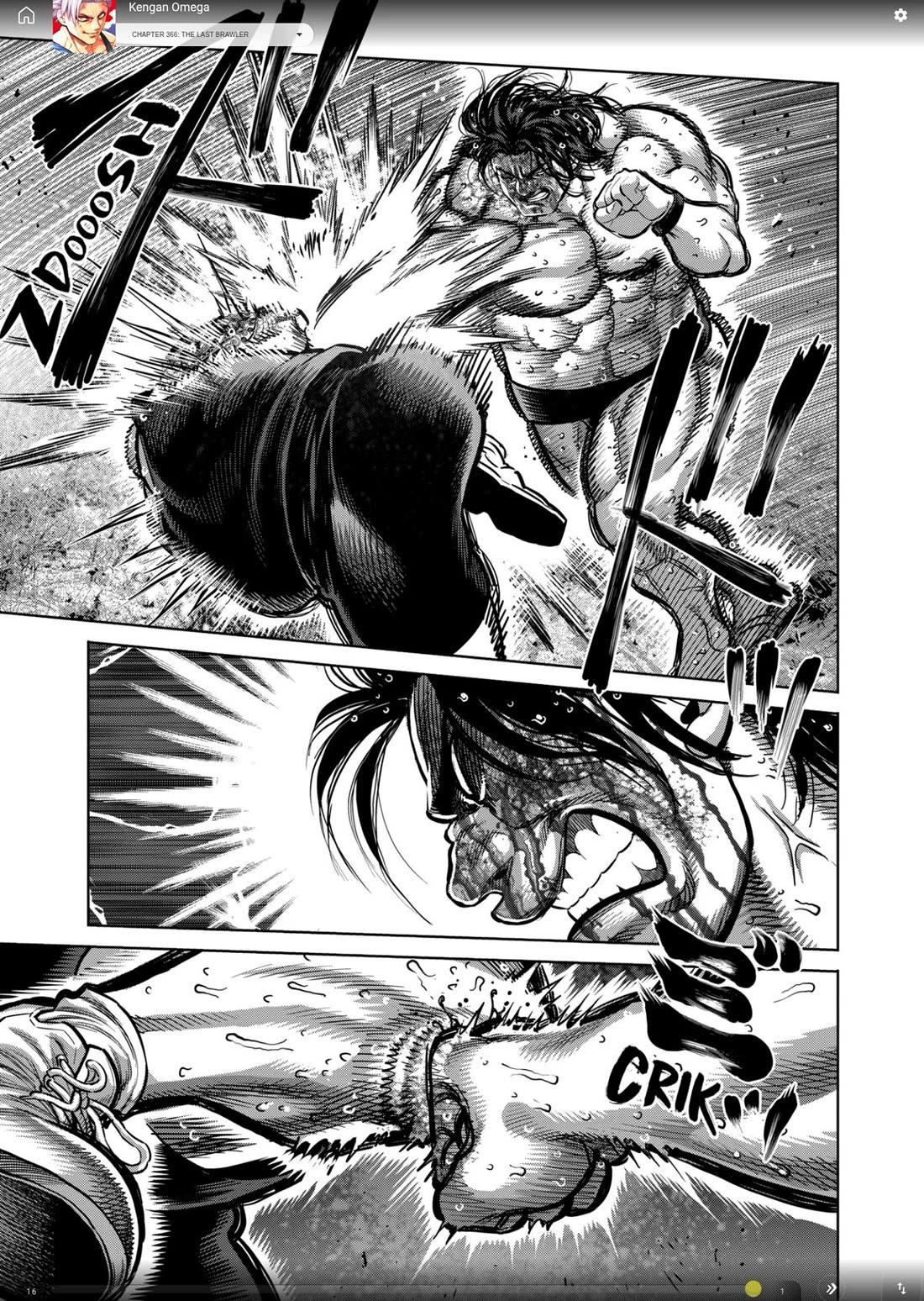 Kengan Omega Chapter 366 page 3 - Chapter 366