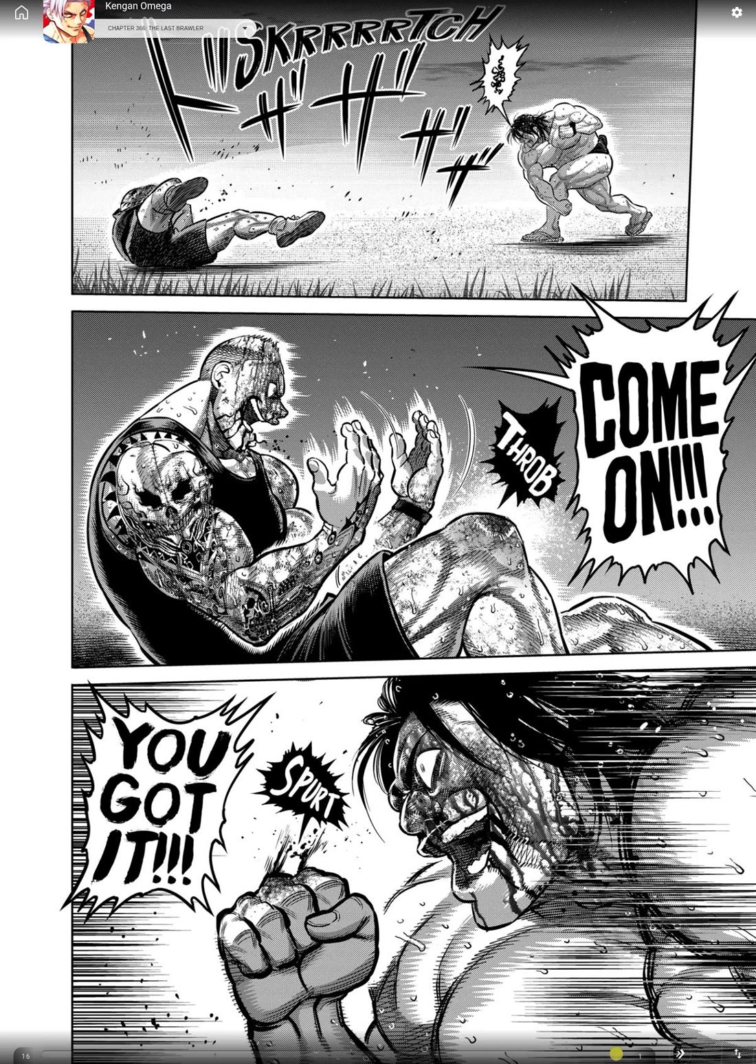 Kengan Omega Chapter 366 page 4 - Chapter 366