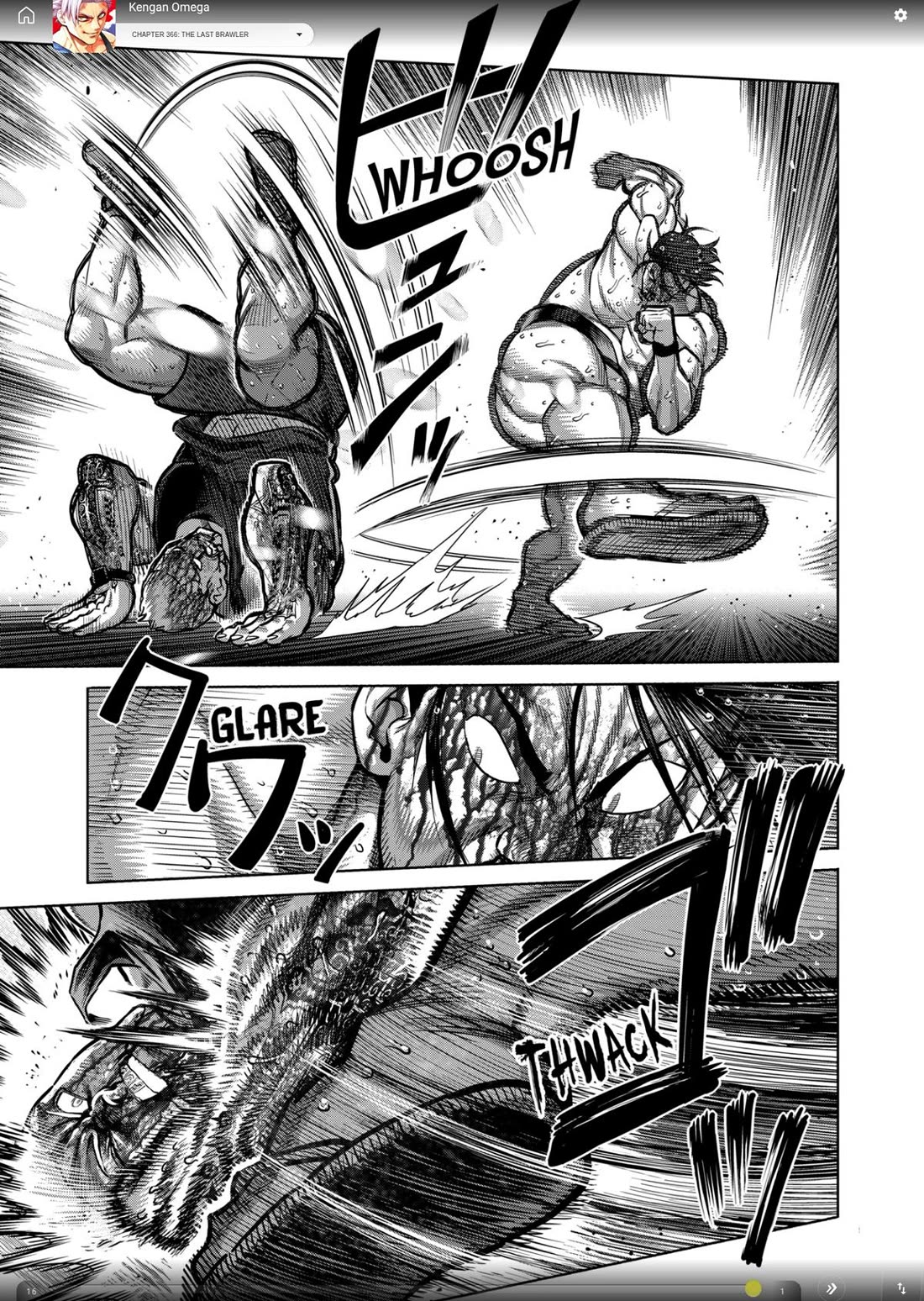 Kengan Omega Chapter 366 page 5 - Chapter 366
