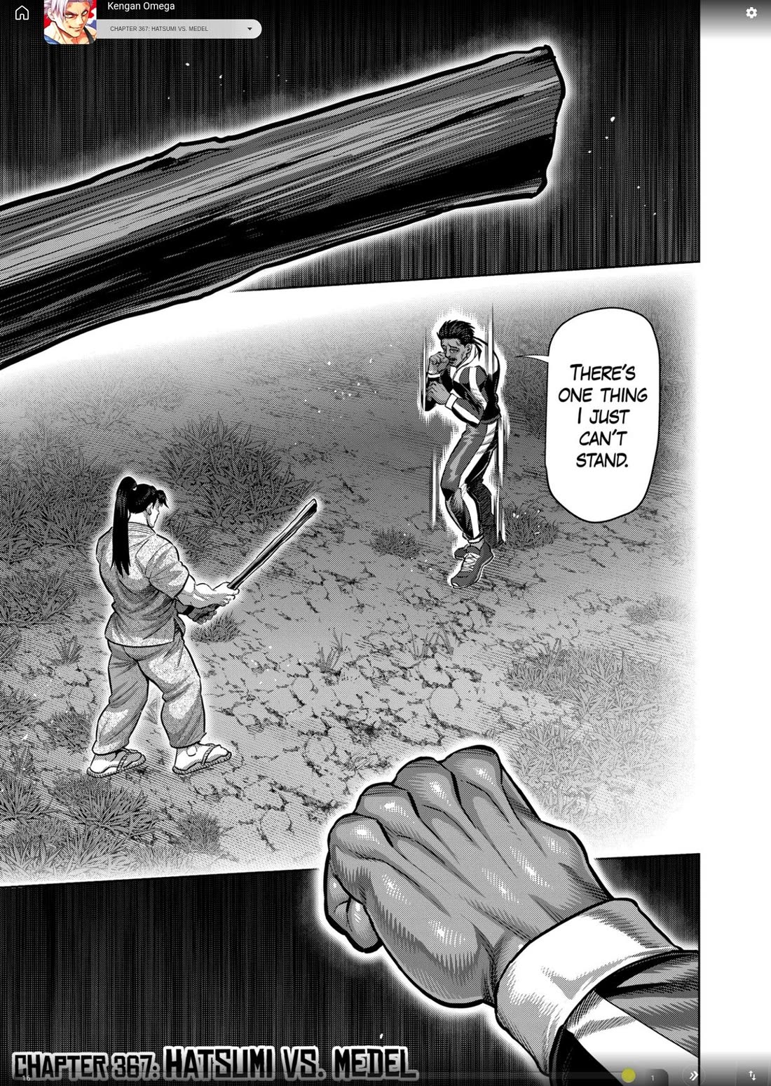 Kengan Omega Chapter 367 page 1 - Chapter 367