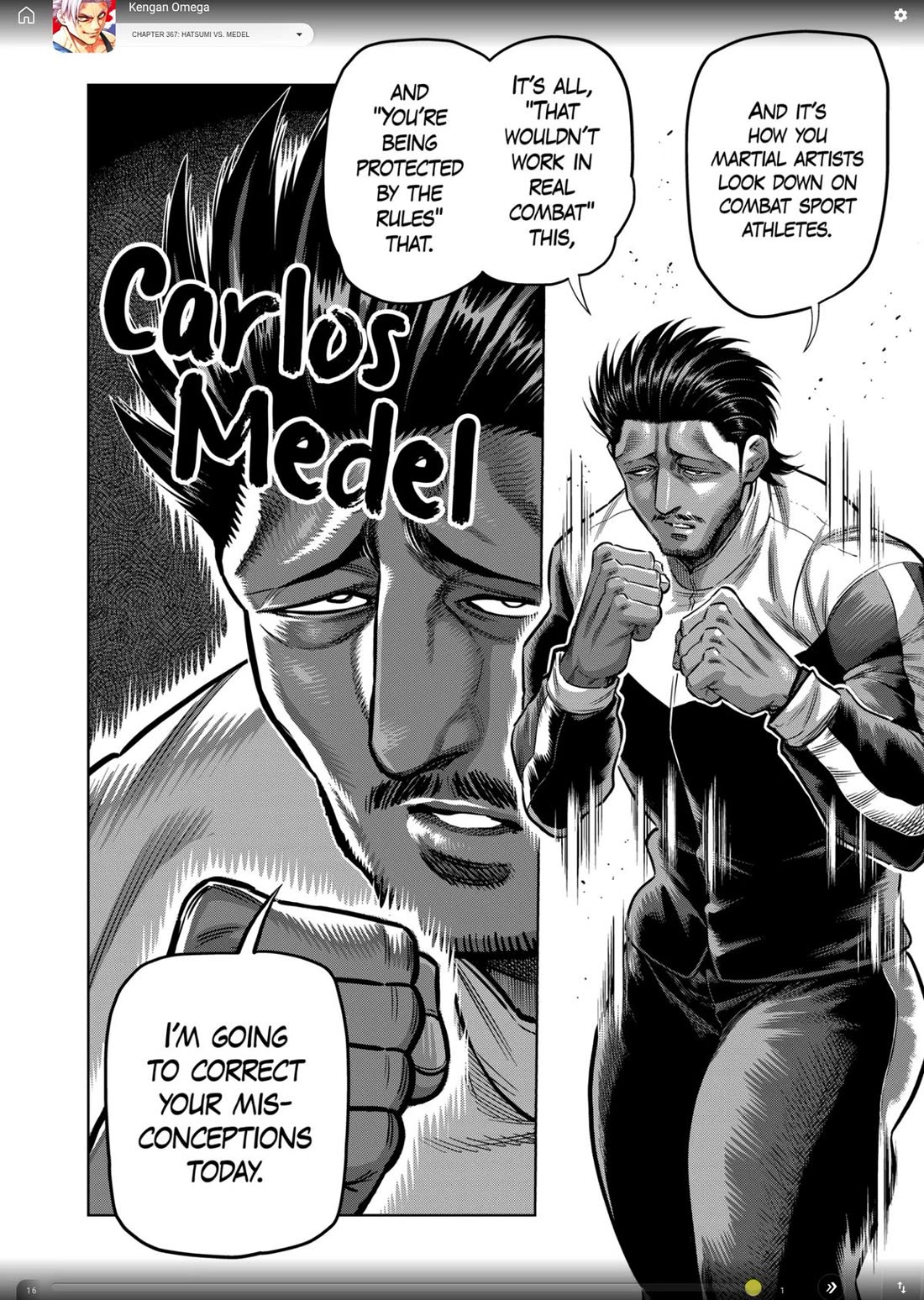 Kengan Omega Chapter 367 page 2 - Chapter 367
