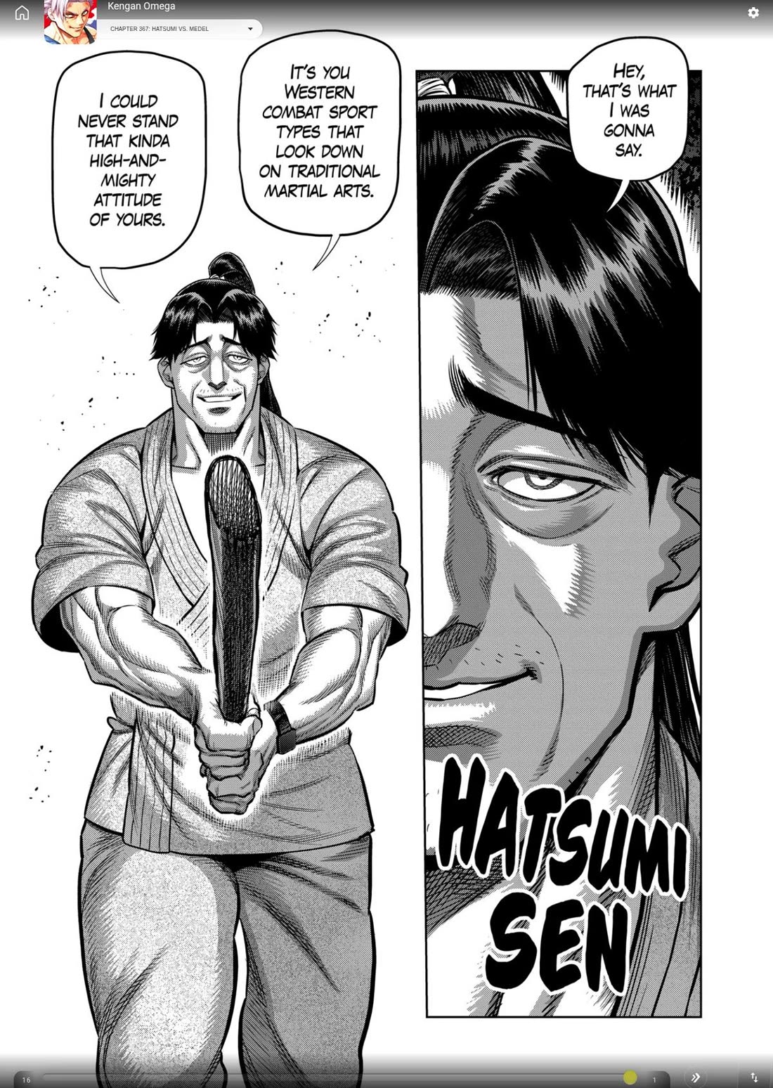 Kengan Omega Chapter 367 page 3 - Chapter 367