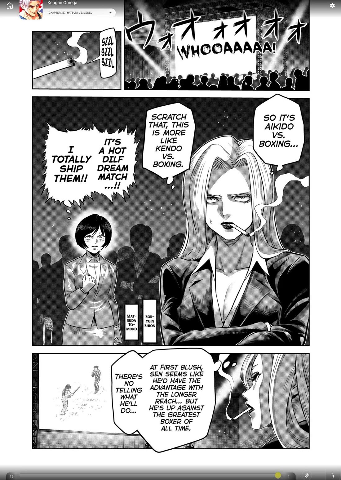 Kengan Omega Chapter 367 page 4 - Chapter 367