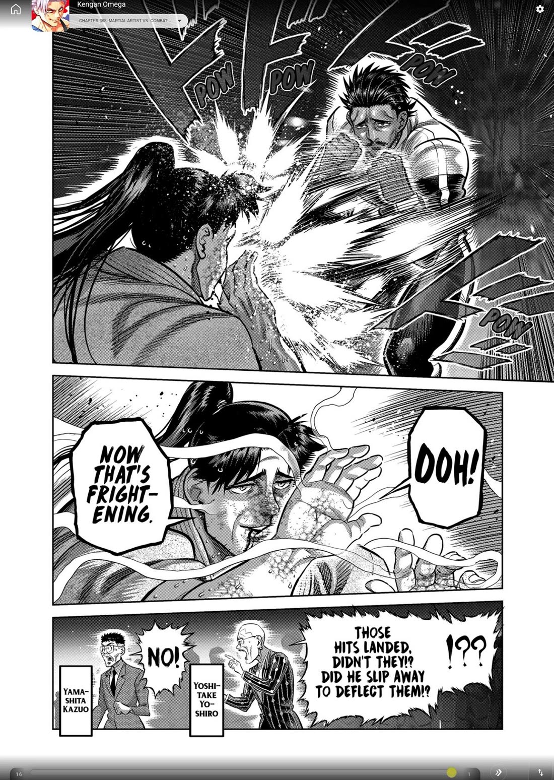 Kengan Omega Chapter 368 page 2 - Chapter 368