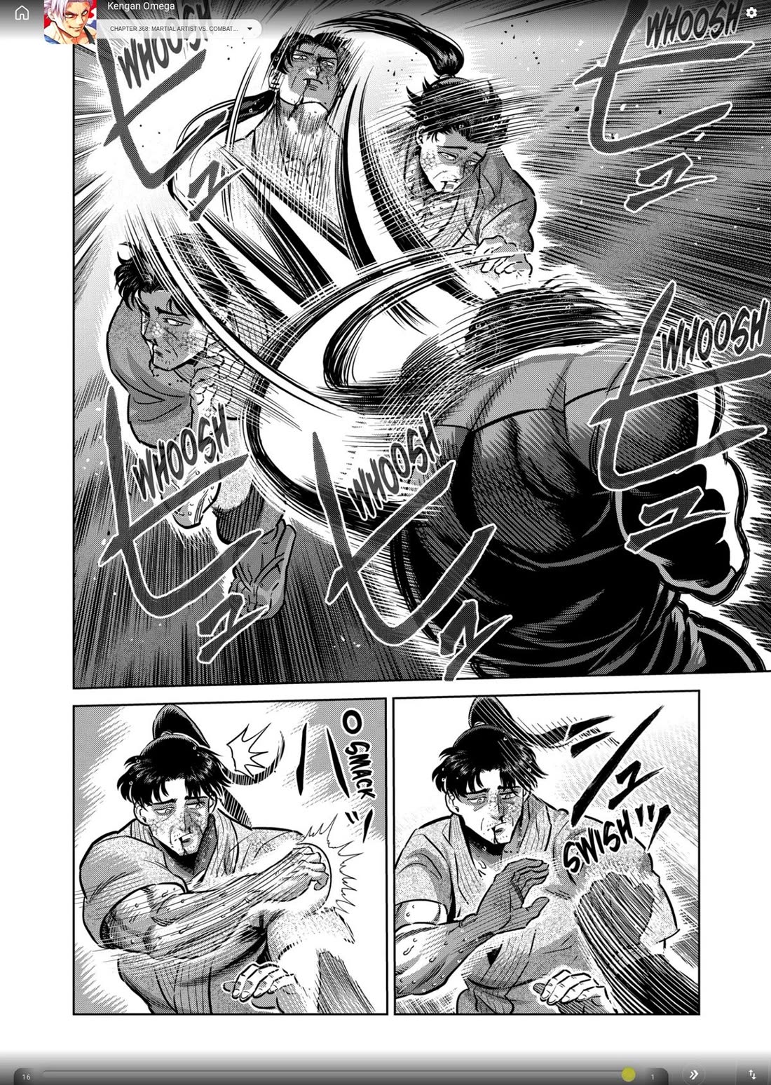 Kengan Omega Chapter 368 page 6 - Chapter 368