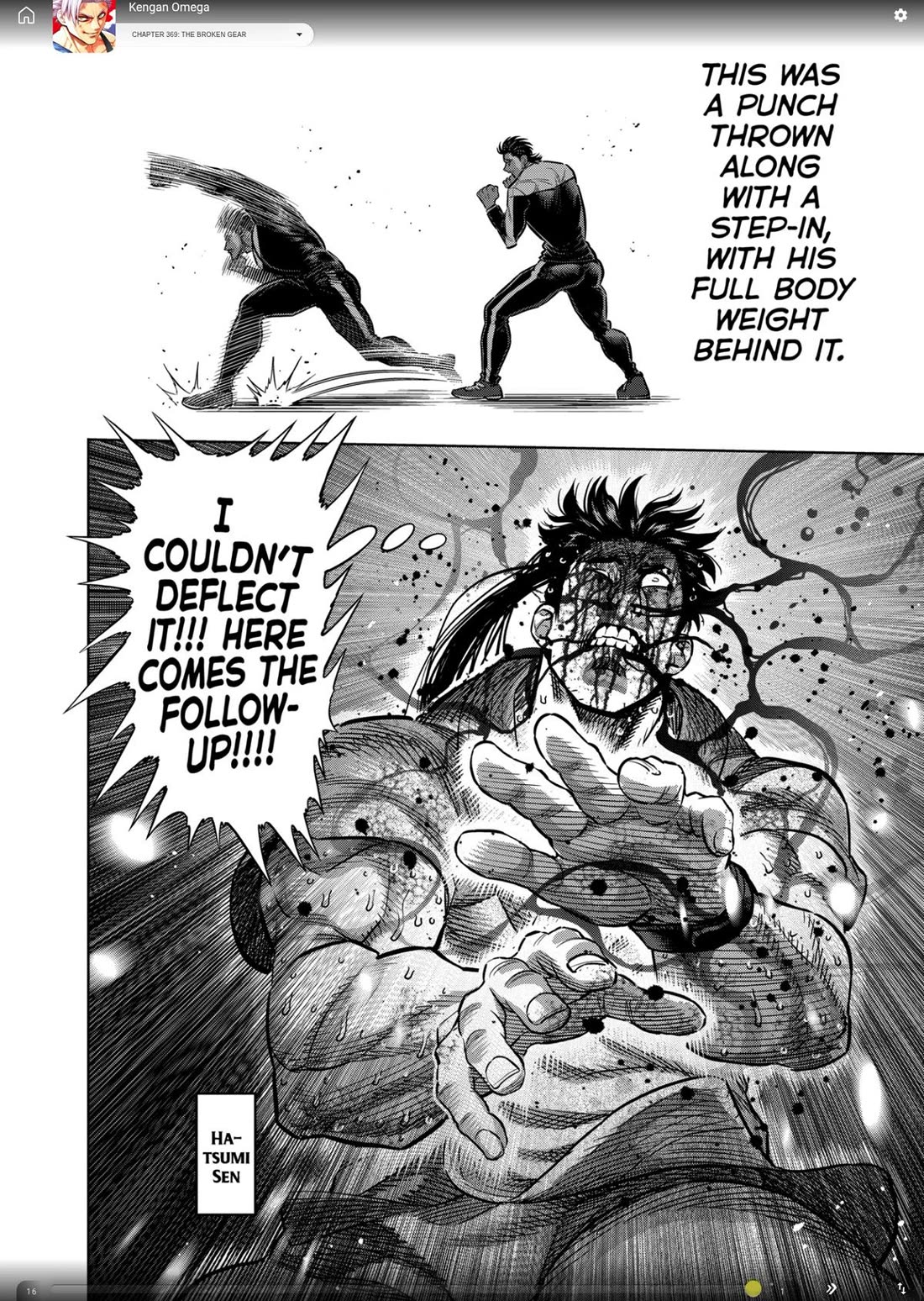 Kengan Omega Chapter 369 page 2 - Chapter 369