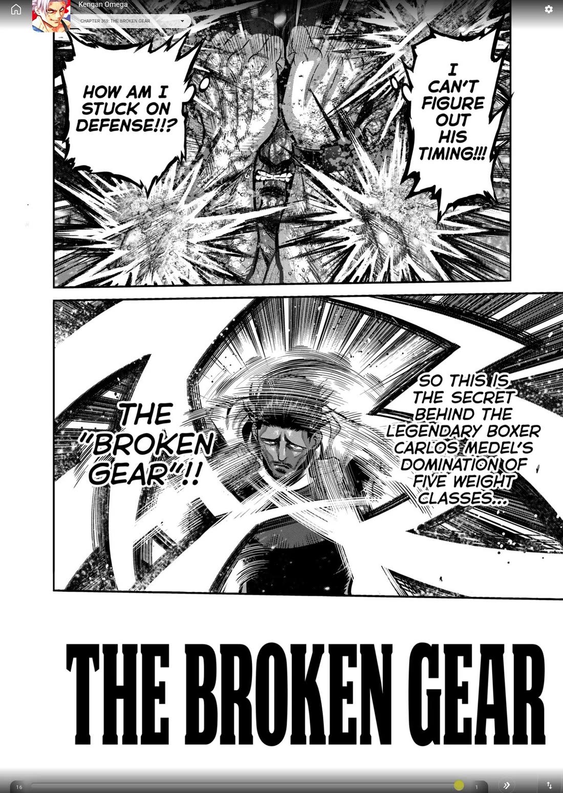 Kengan Omega Chapter 369 page 6 - Chapter 369