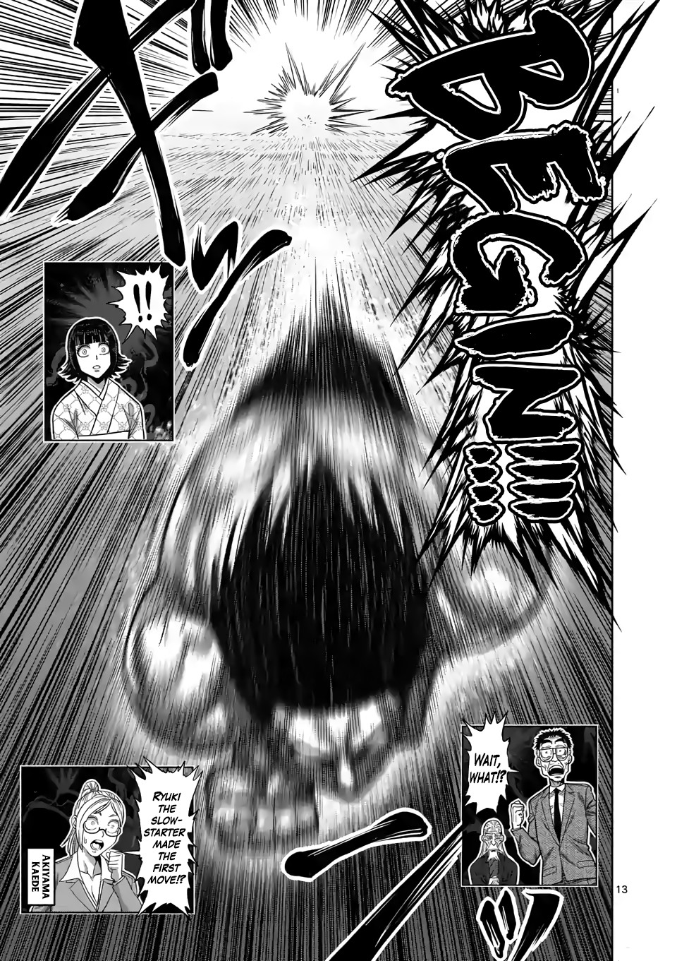 Kengan Omega Chapter 37 page 13 - Chapter 37: Bad News