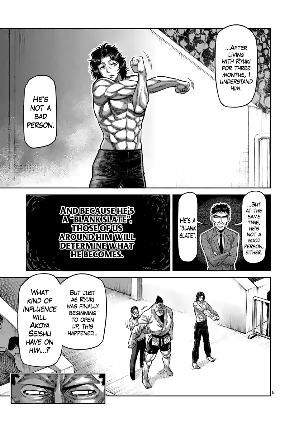 Kengan Omega Chapter 37 page 5 - Chapter 37: Bad News