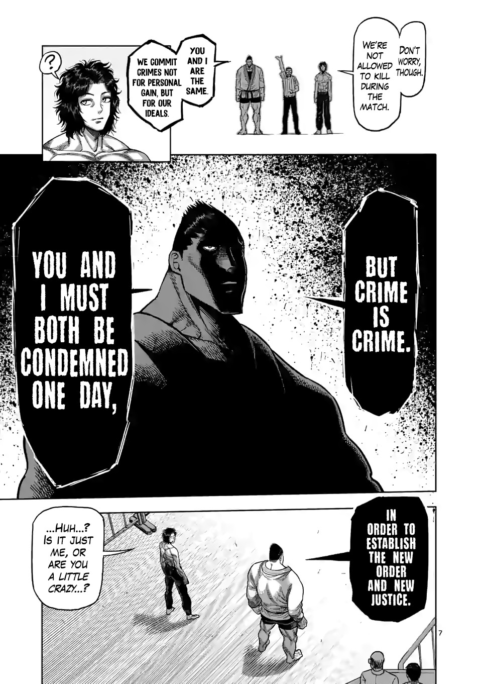 Kengan Omega Chapter 37 page 7 - Chapter 37: Bad News