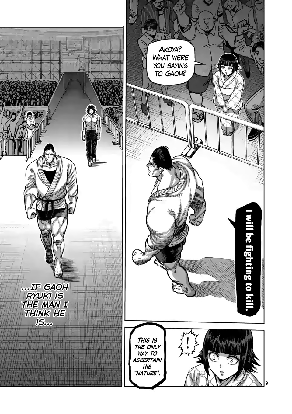 Kengan Omega Chapter 37 page 9 - Chapter 37: Bad News