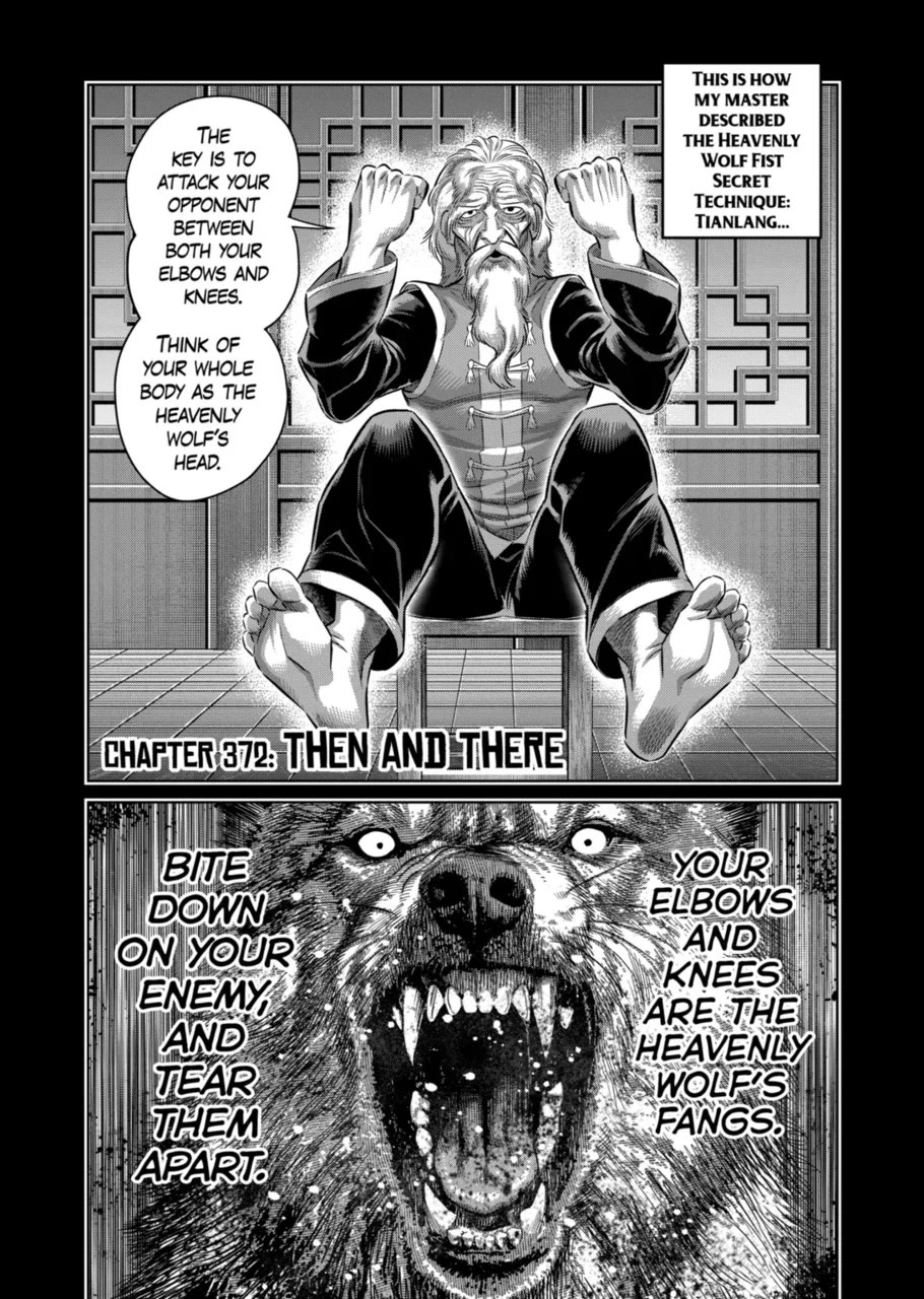 Kengan Omega Chapter 372 page 1 - Chapter 372: Then and There