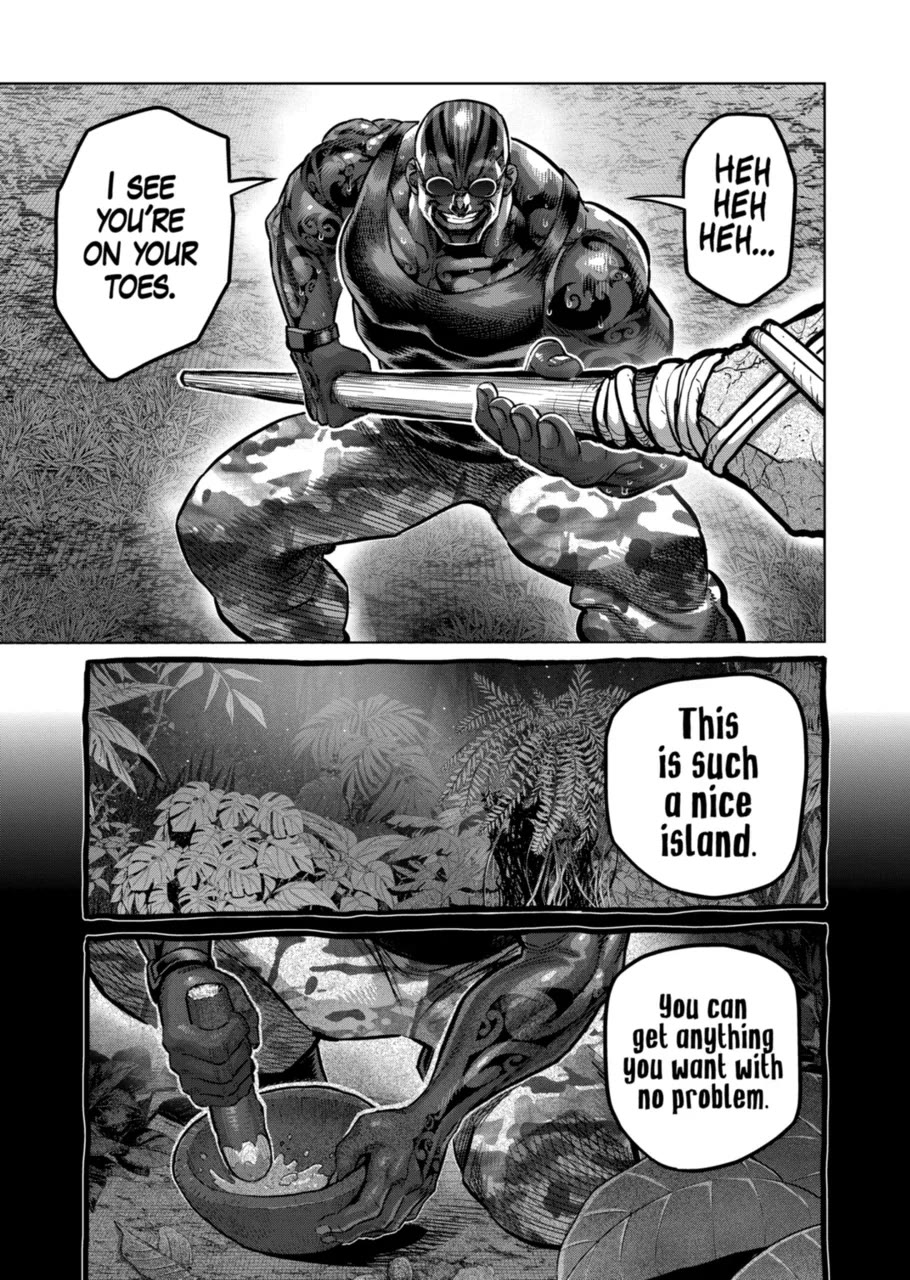 Kengan Omega Chapter 374 page 3 - Chapter 374: Ohma vs Muteba