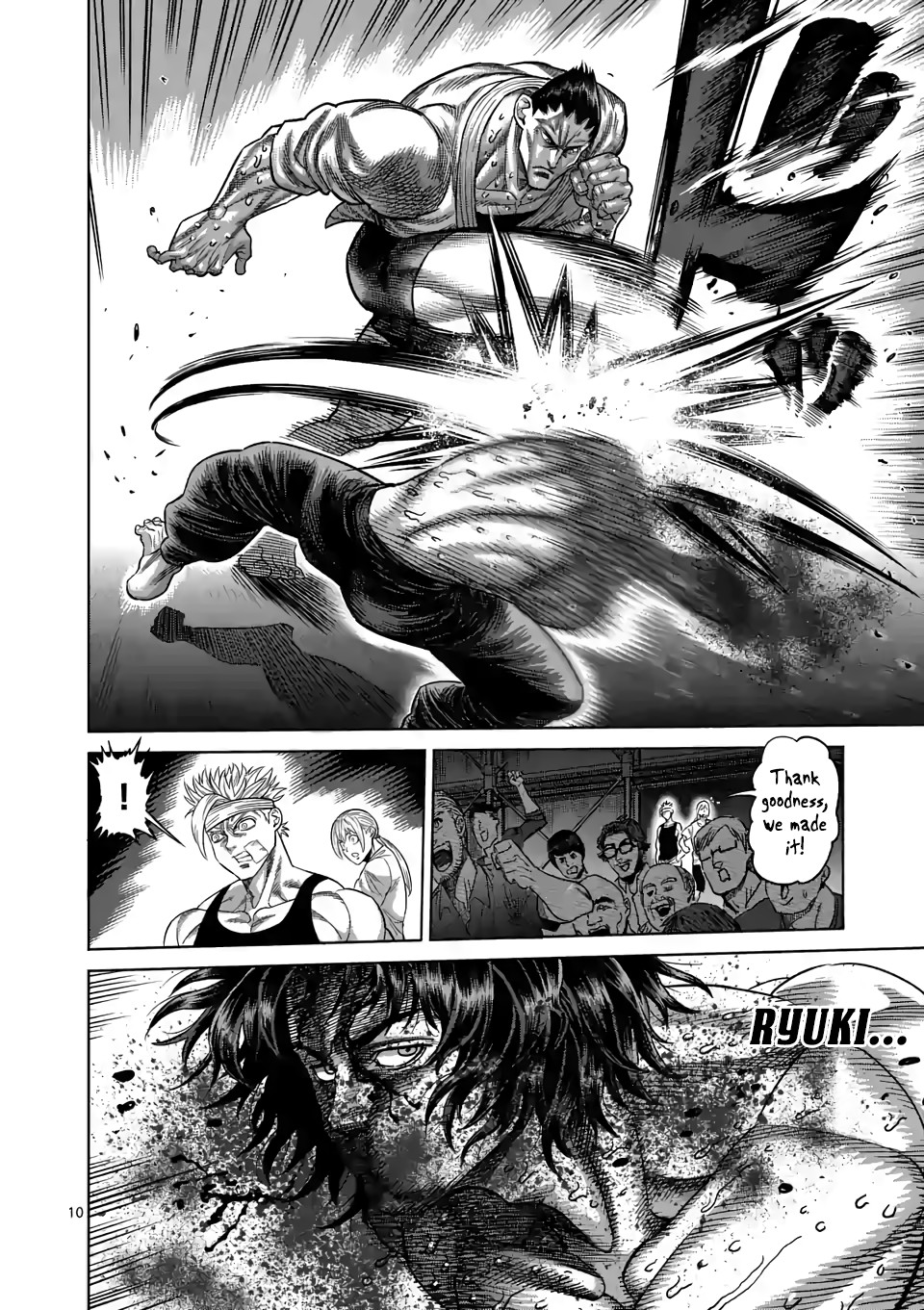 Kengan Omega Chapter 38 page 10 - Chapter 38: Gaoh Style