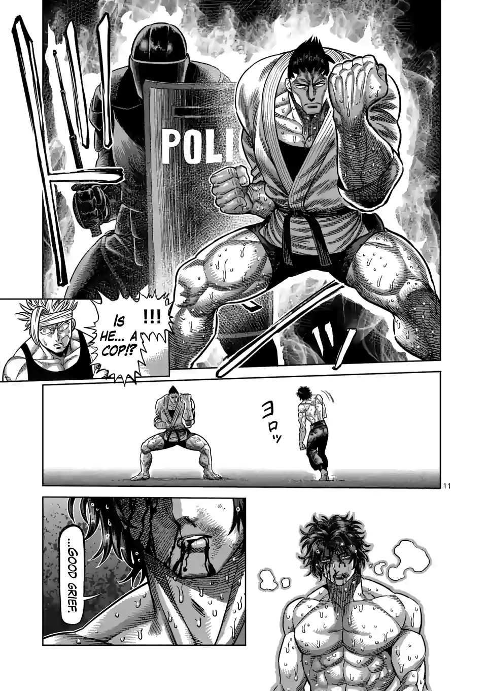 Kengan Omega Chapter 38 page 11 - Chapter 38: Gaoh Style