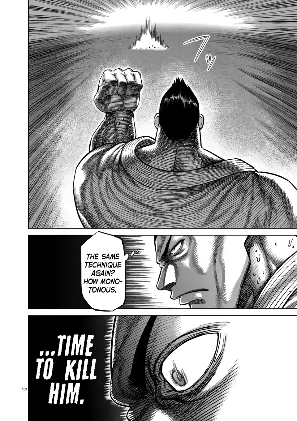 Kengan Omega Chapter 38 page 12 - Chapter 38: Gaoh Style