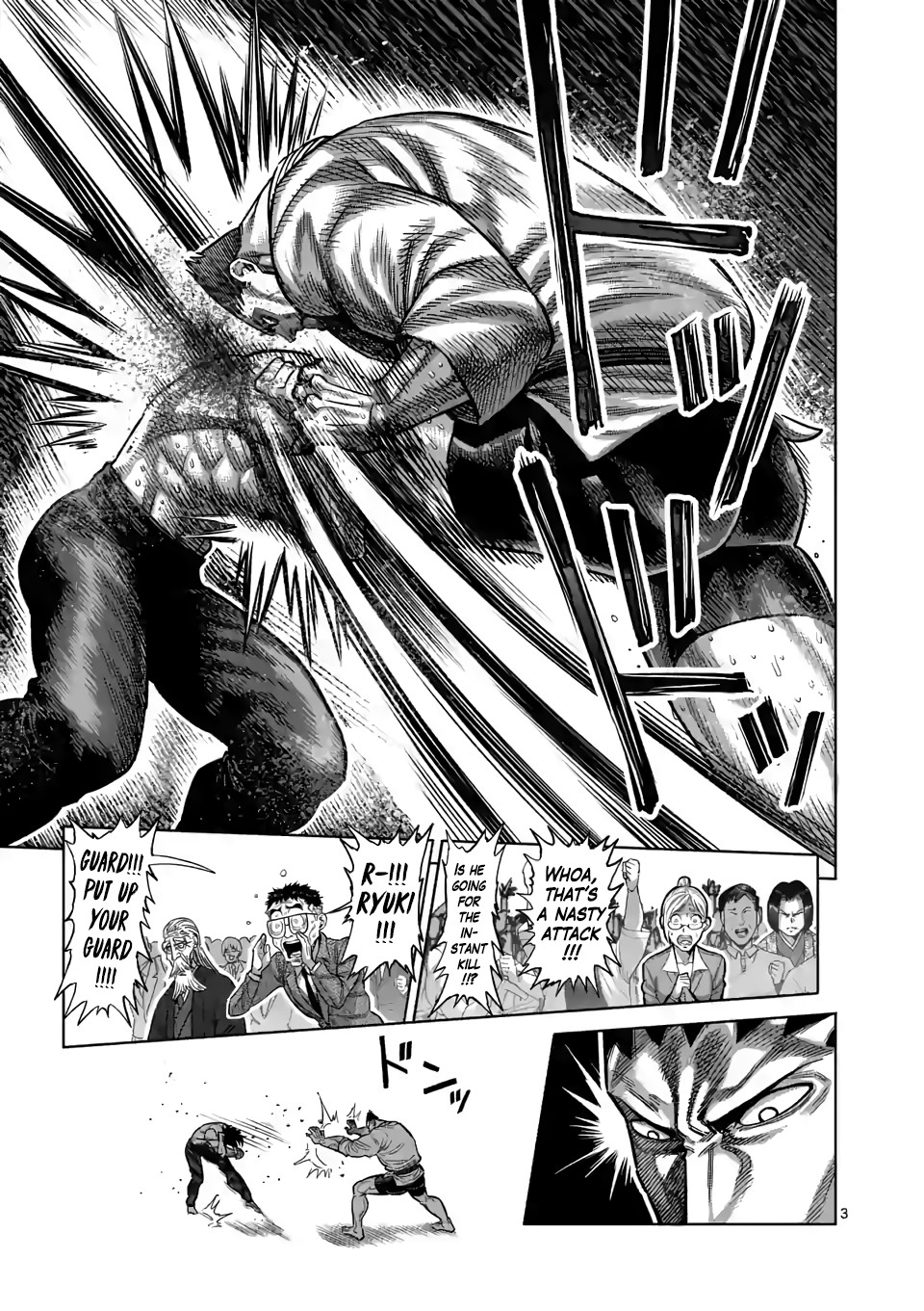 Kengan Omega Chapter 38 page 3 - Chapter 38: Gaoh Style