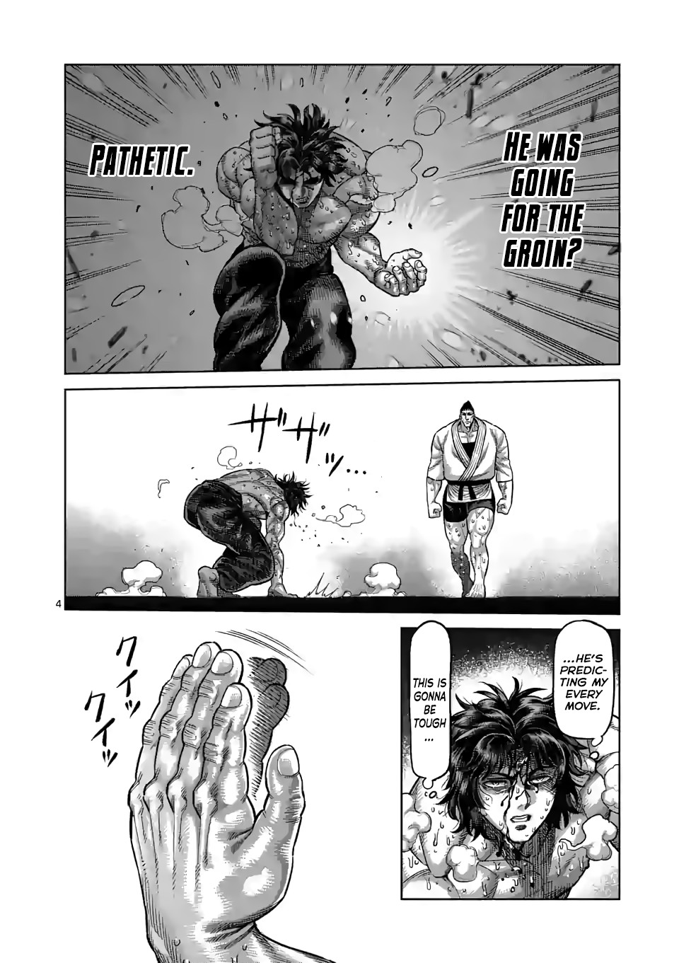 Kengan Omega Chapter 38 page 4 - Chapter 38: Gaoh Style
