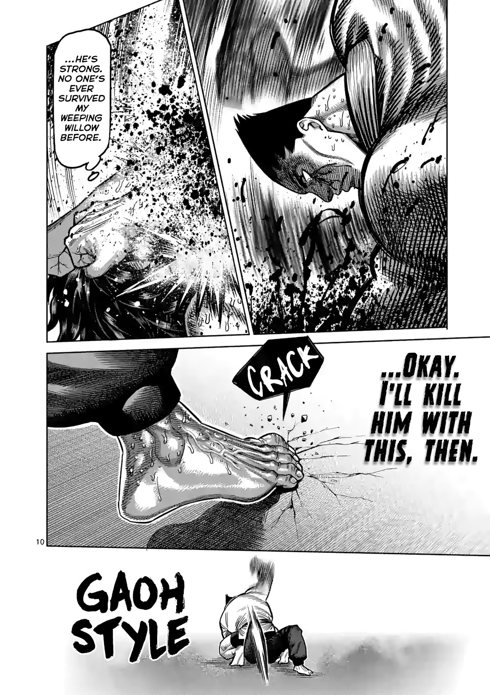 Kengan Omega Chapter 39 page 10 - Chapter 39: We Have a Winner