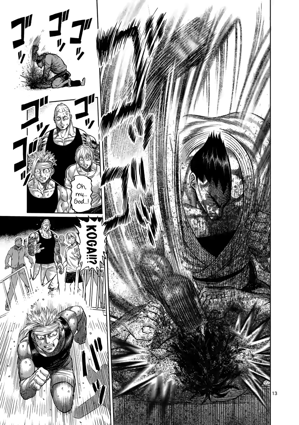 Kengan Omega Chapter 39 page 13 - Chapter 39: We Have a Winner