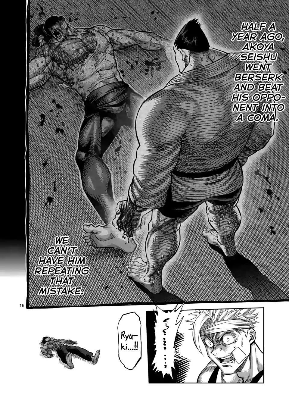 Kengan Omega Chapter 39 page 16 - Chapter 39: We Have a Winner