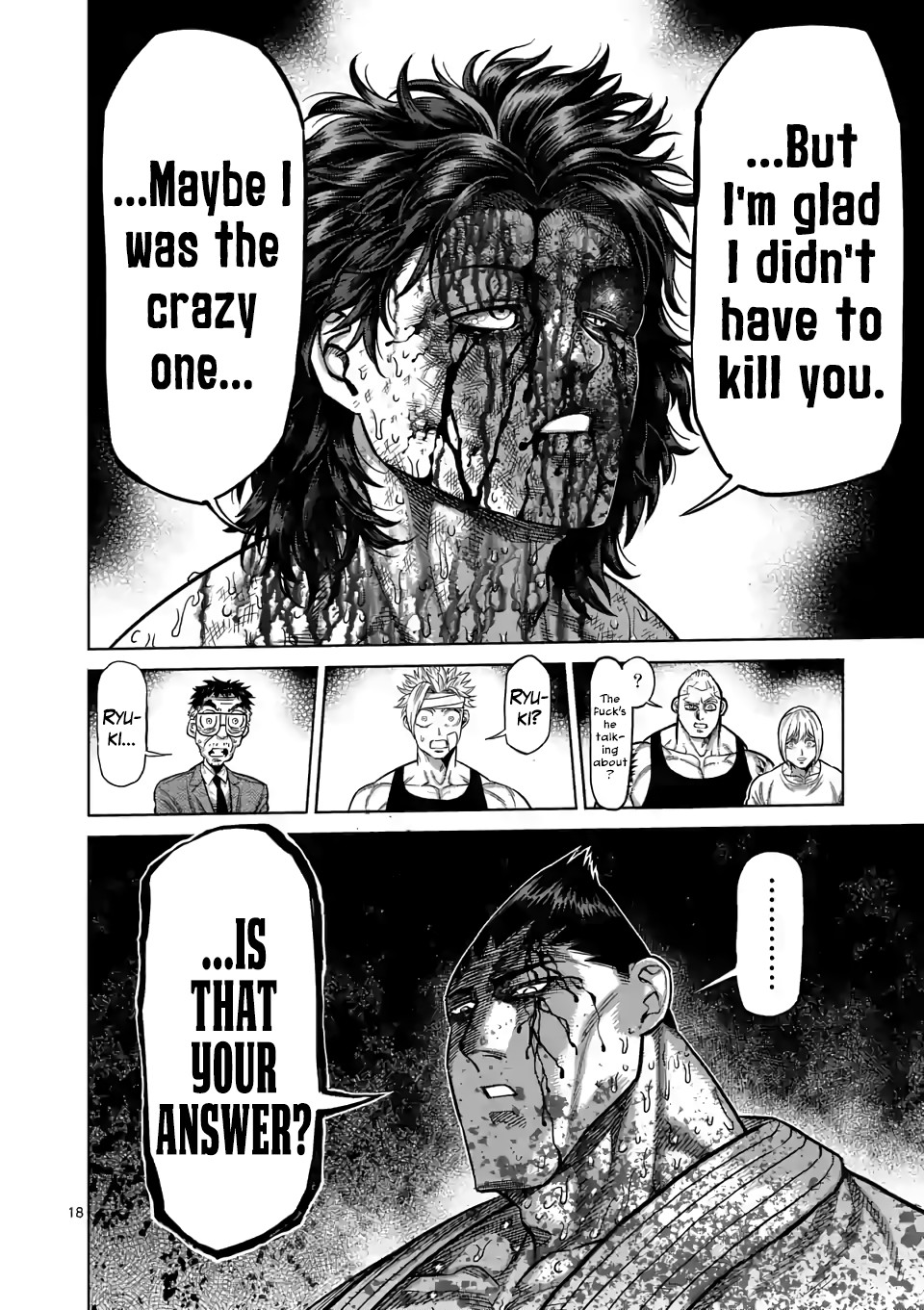 Kengan Omega Chapter 39 page 18 - Chapter 39: We Have a Winner