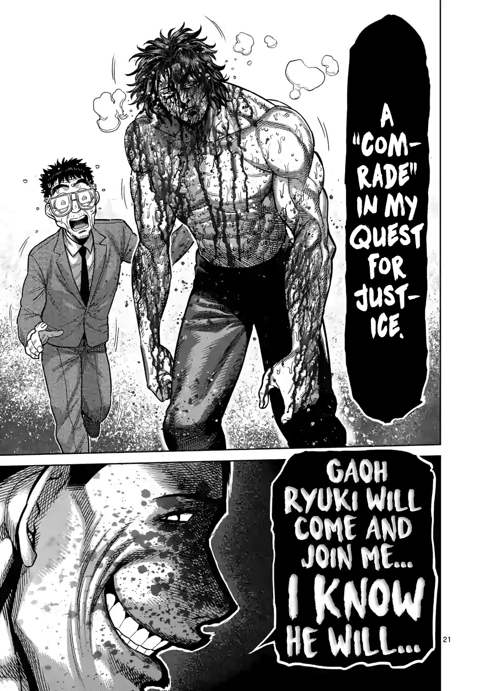 Kengan Omega Chapter 39 page 21 - Chapter 39: We Have a Winner