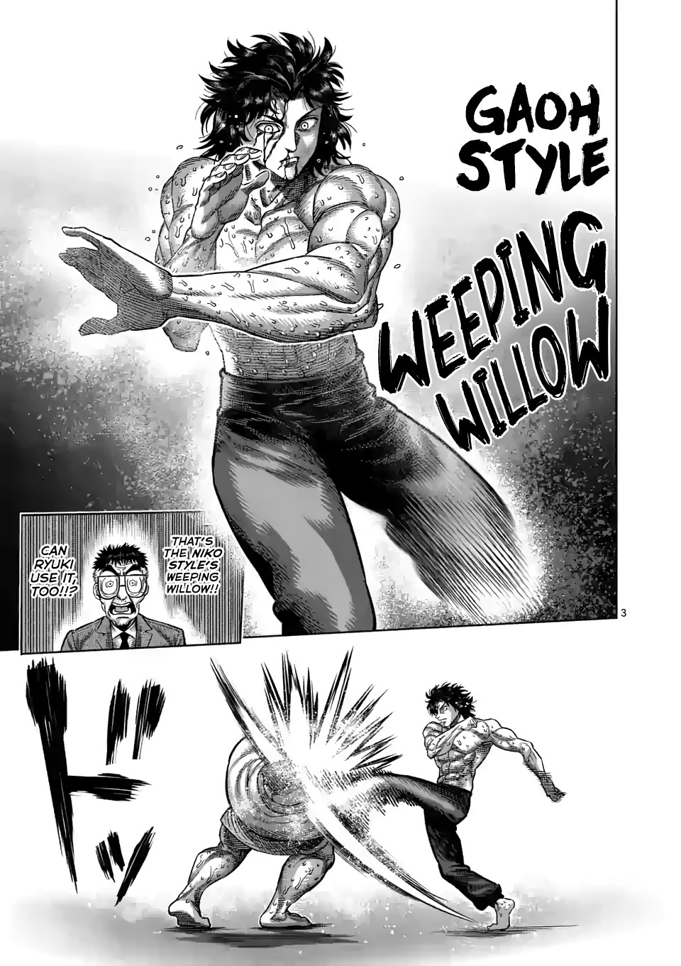 Kengan Omega Chapter 39 page 3 - Chapter 39: We Have a Winner