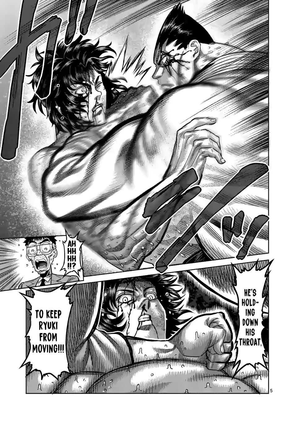 Kengan Omega Chapter 39 page 5 - Chapter 39: We Have a Winner