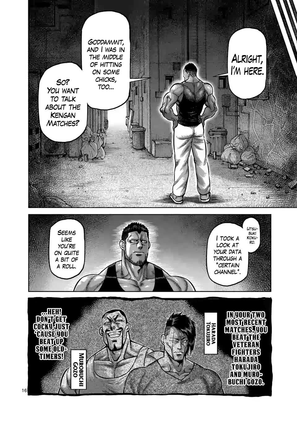 Kengan Omega Chapter 4 page 16 - Chapter 4: Koga's Intent