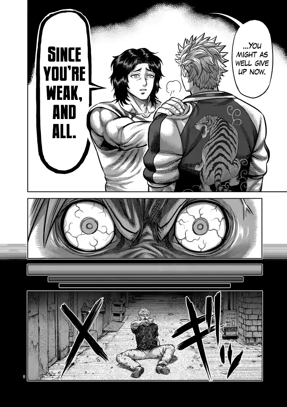 Kengan Omega Chapter 4 page 8 - Chapter 4: Koga's Intent