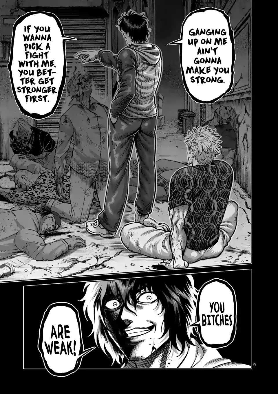 Kengan Omega Chapter 4 page 9 - Chapter 4: Koga's Intent