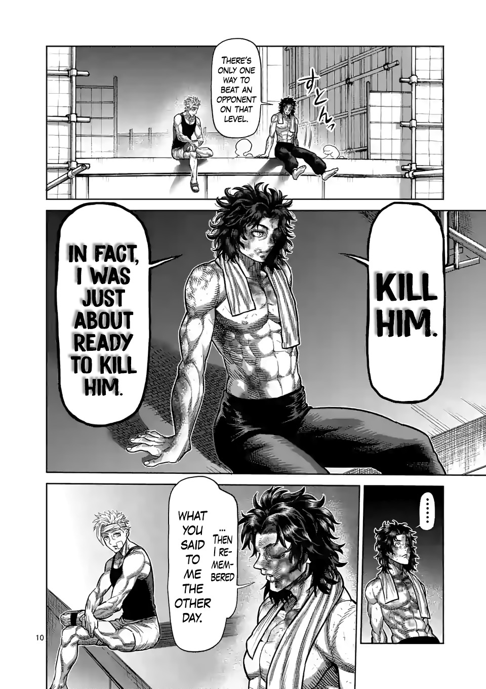 Kengan Omega Chapter 40 page 10 - Chapter 40: Crazy