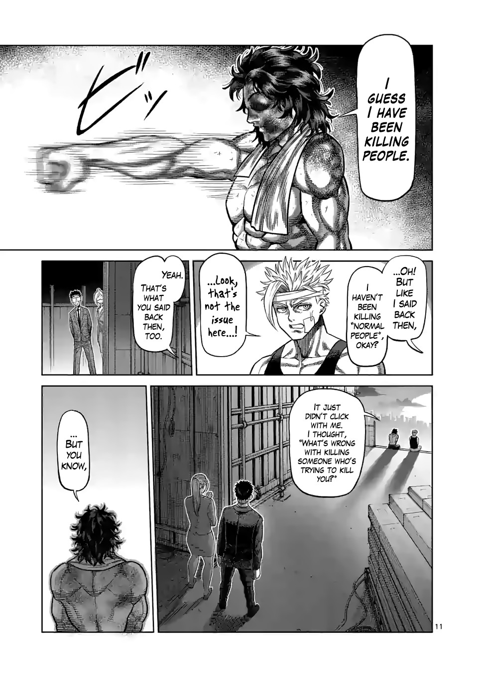 Kengan Omega Chapter 40 page 11 - Chapter 40: Crazy