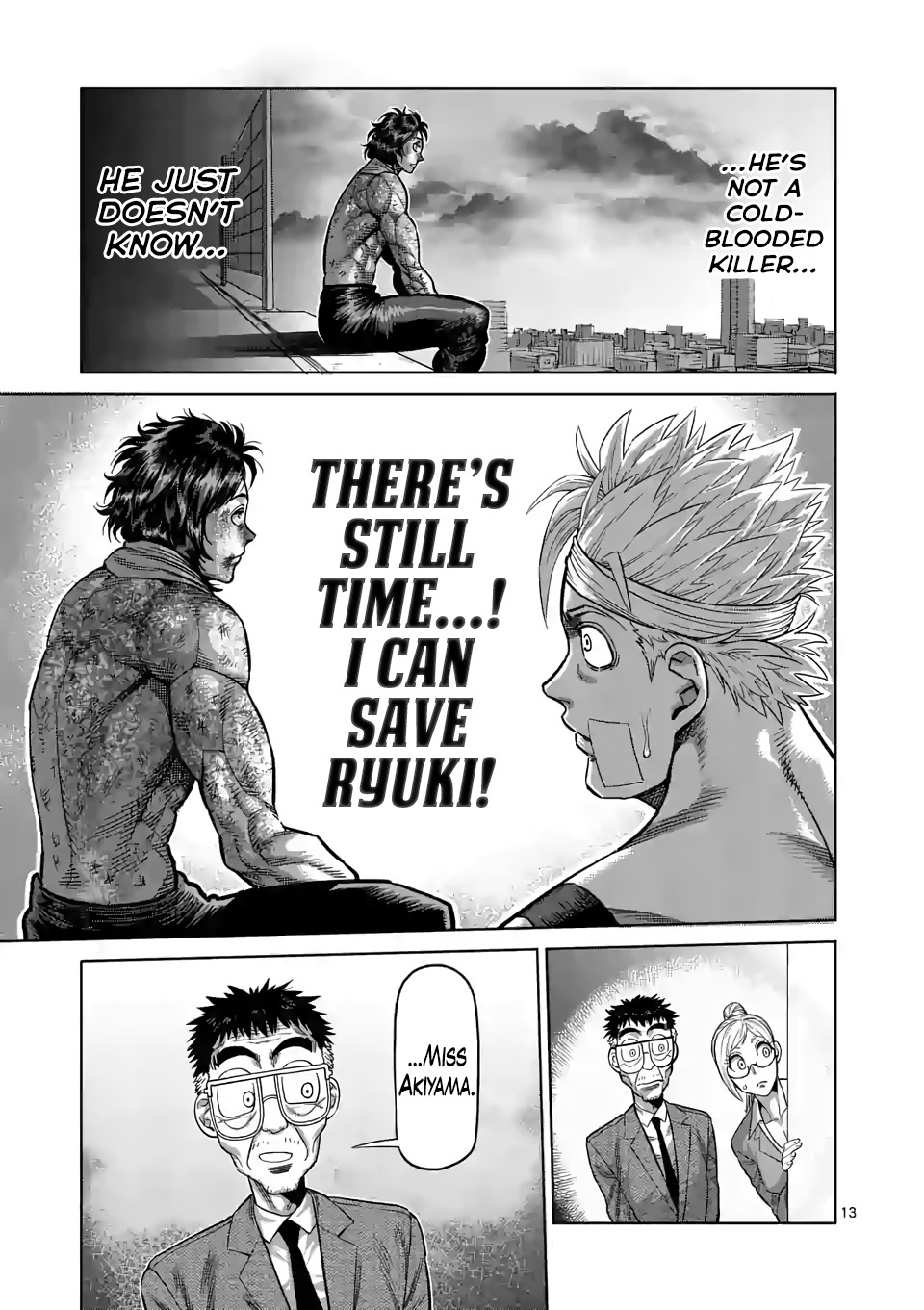 Kengan Omega Chapter 40 page 13 - Chapter 40: Crazy