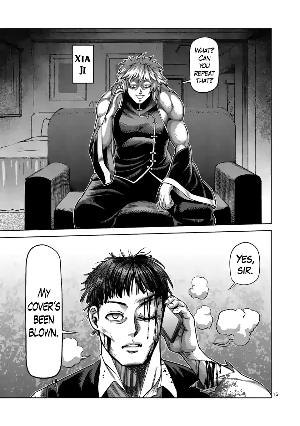 Kengan Omega Chapter 40 page 15 - Chapter 40: Crazy
