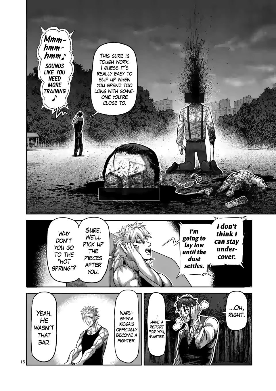 Kengan Omega Chapter 40 page 16 - Chapter 40: Crazy