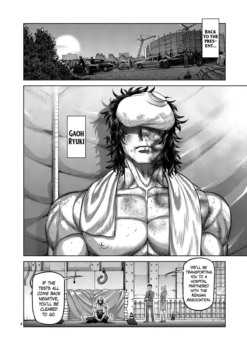 Kengan Omega Chapter 40 page 4 - Chapter 40: Crazy