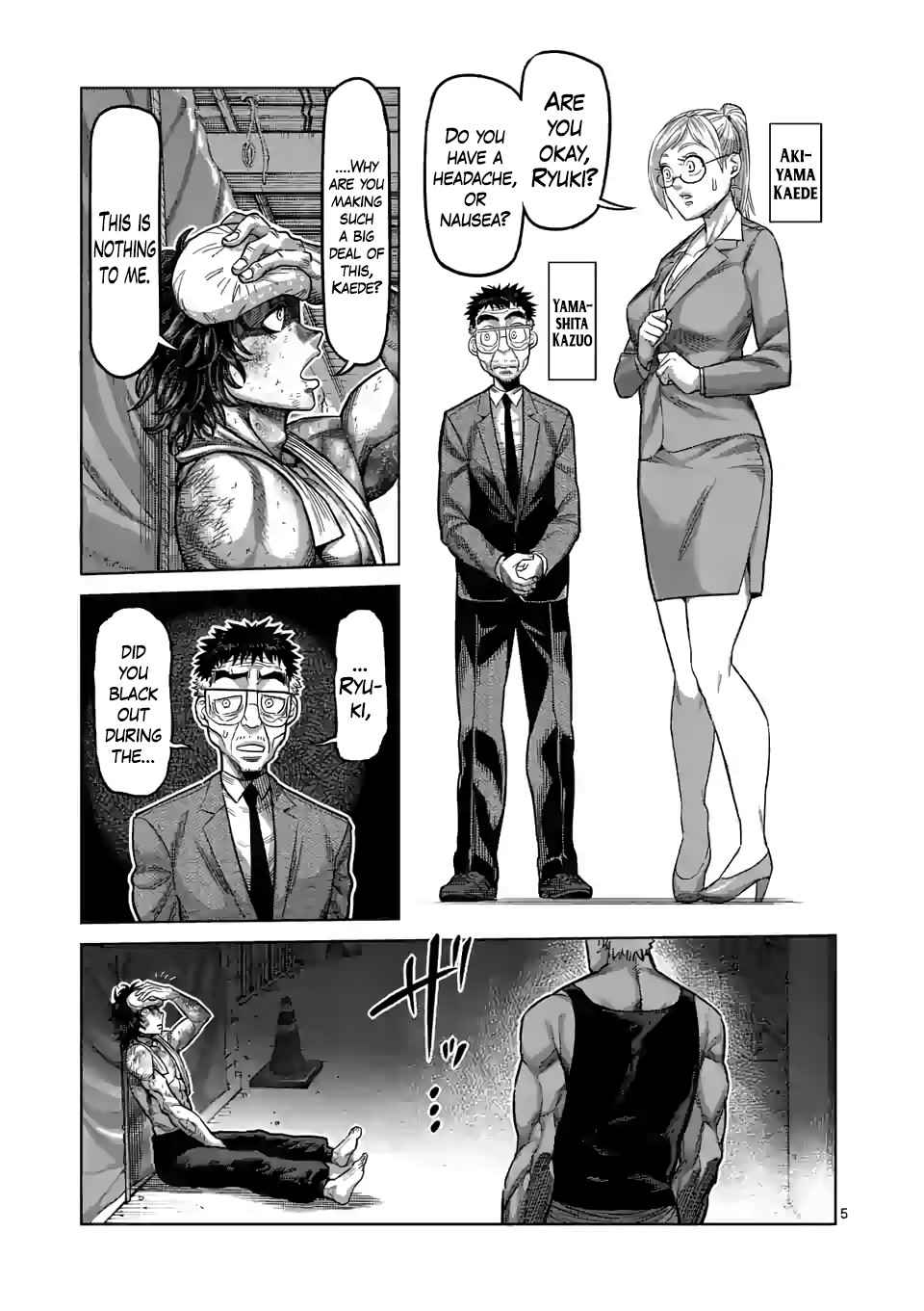 Kengan Omega Chapter 40 page 5 - Chapter 40: Crazy