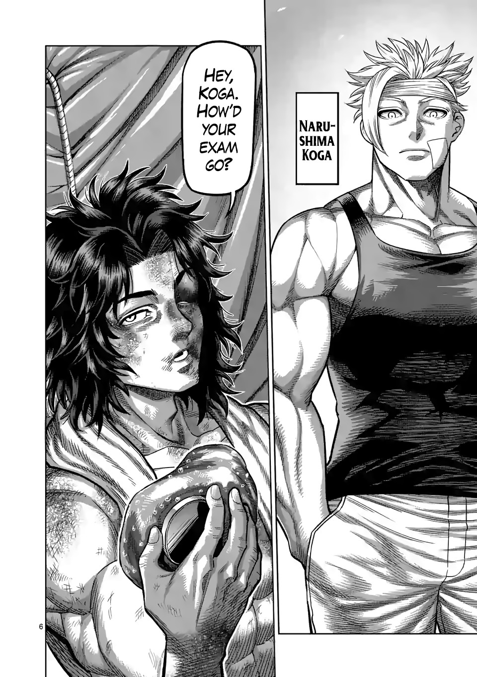 Kengan Omega Chapter 40 page 6 - Chapter 40: Crazy