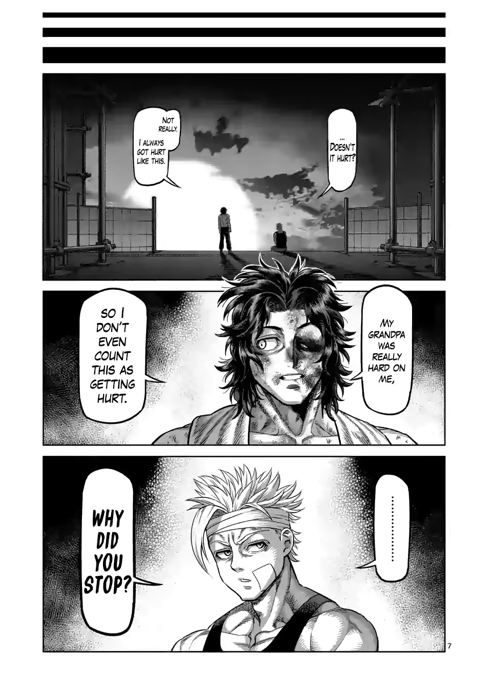 Kengan Omega Chapter 40 page 7 - Chapter 40: Crazy