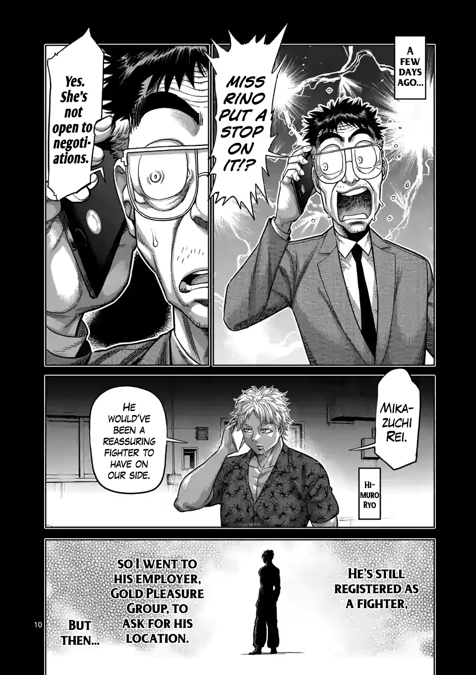 Kengan Omega Chapter 41 page 10 - Chapter 41: Those who Refuse, Those who Gather