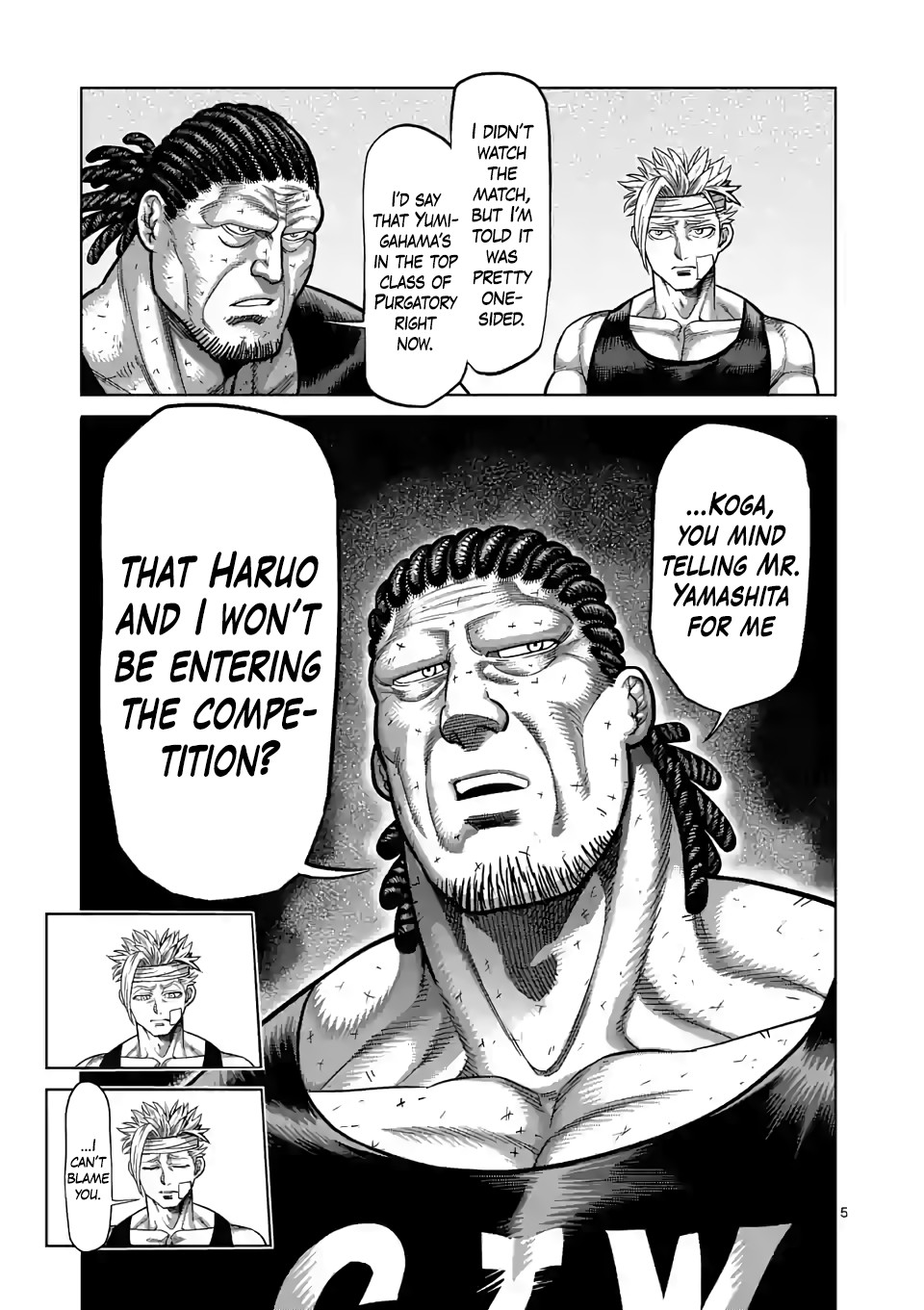 Kengan Omega Chapter 41 page 5 - Chapter 41: Those who Refuse, Those who Gather