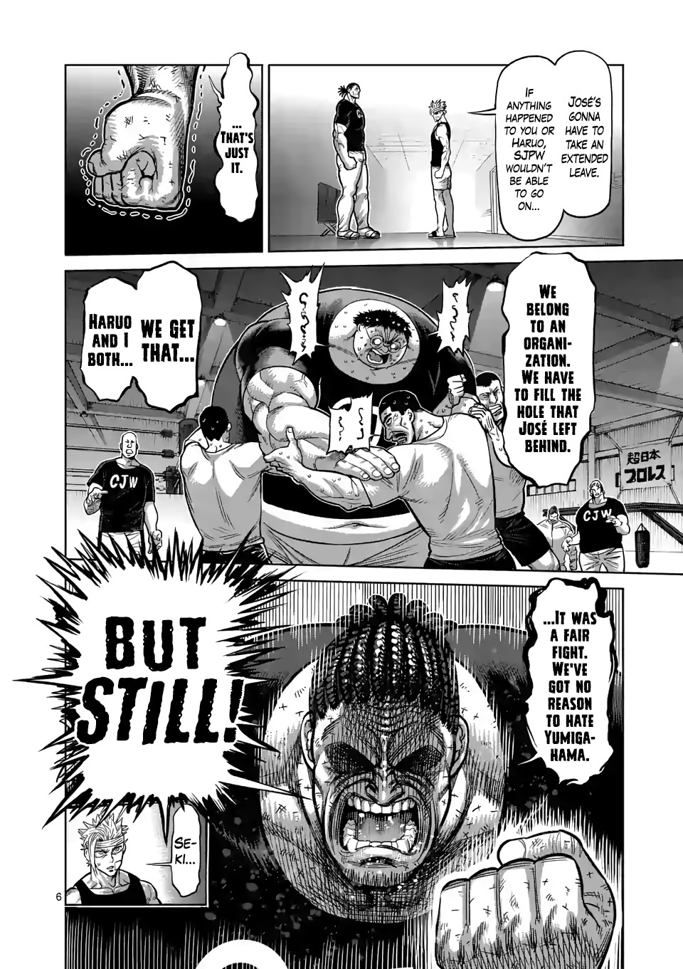 Kengan Omega Chapter 41 page 6 - Chapter 41: Those who Refuse, Those who Gather