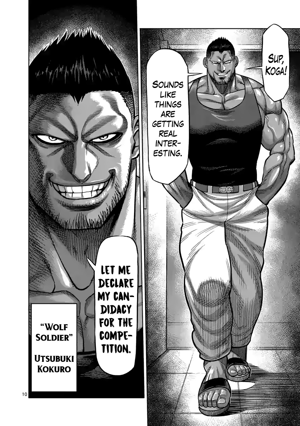 Kengan Omega Chapter 42 page 10 - Chapter 42: The Returner