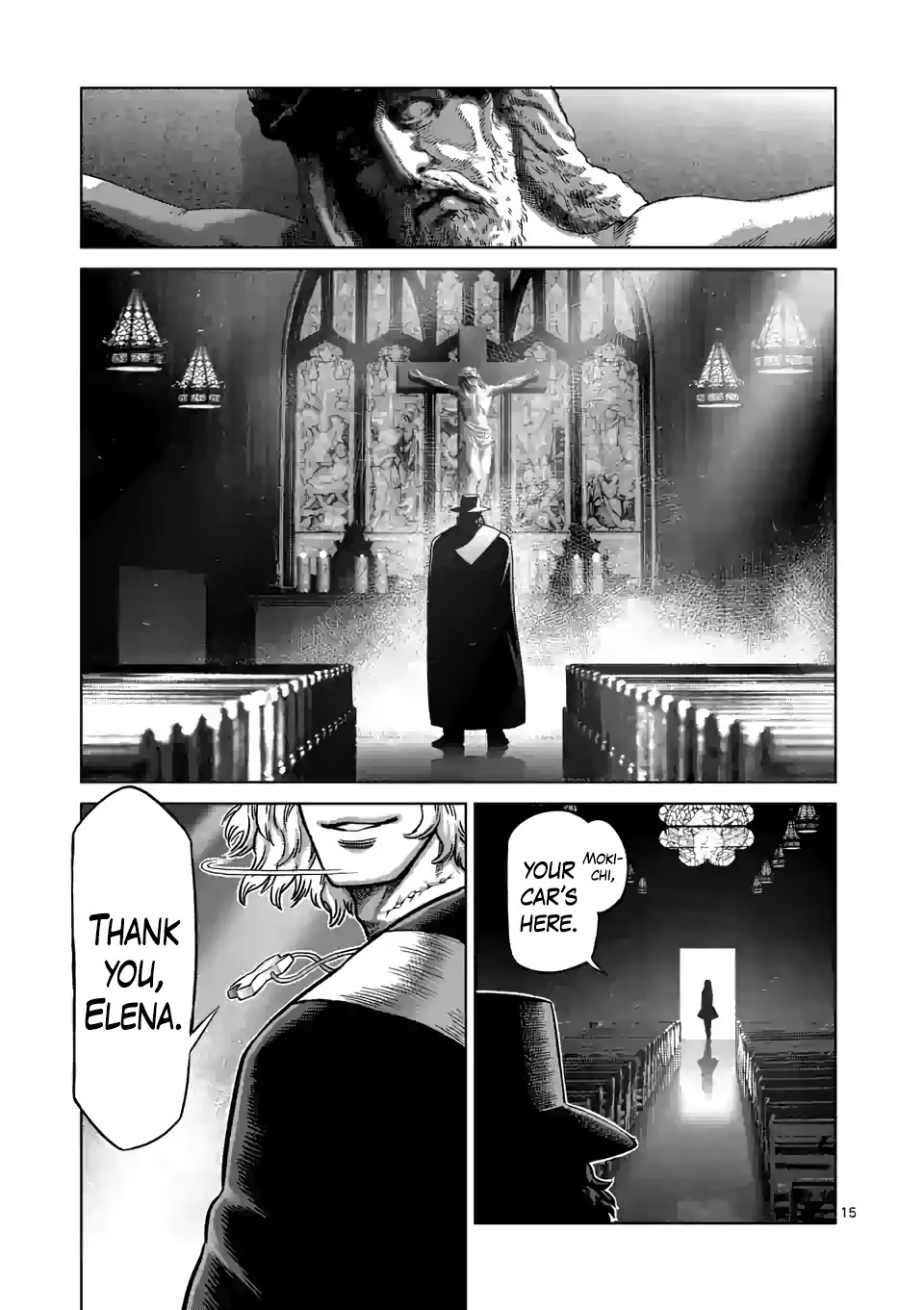 Kengan Omega Chapter 42 page 15 - Chapter 42: The Returner