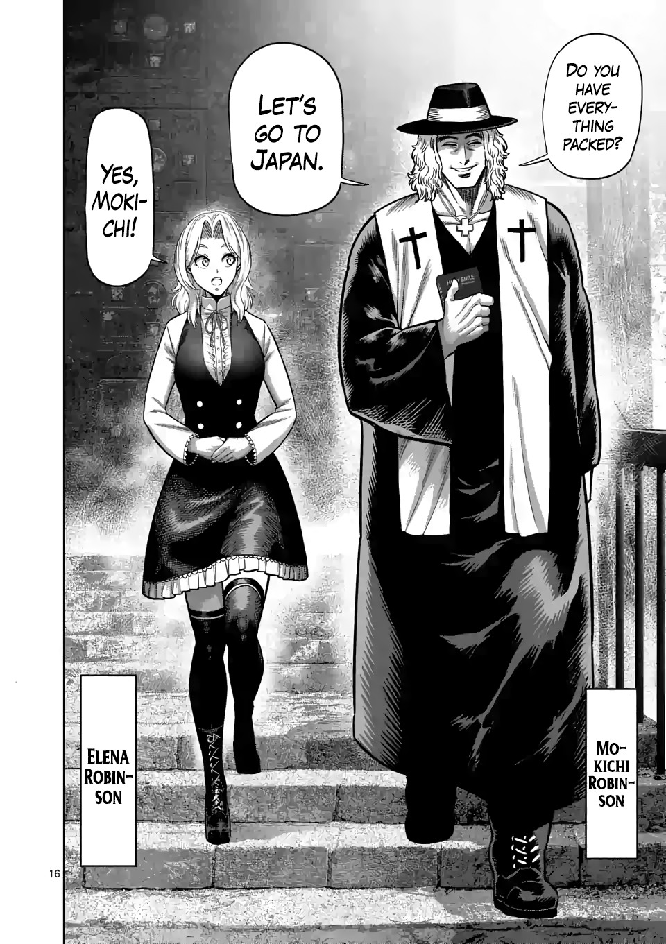 Kengan Omega Chapter 42 page 16 - Chapter 42: The Returner