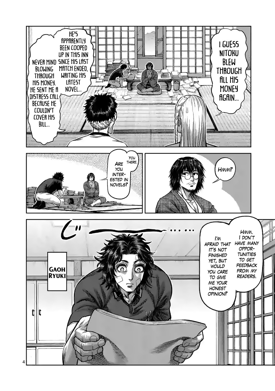 Kengan Omega Chapter 42 page 4 - Chapter 42: The Returner