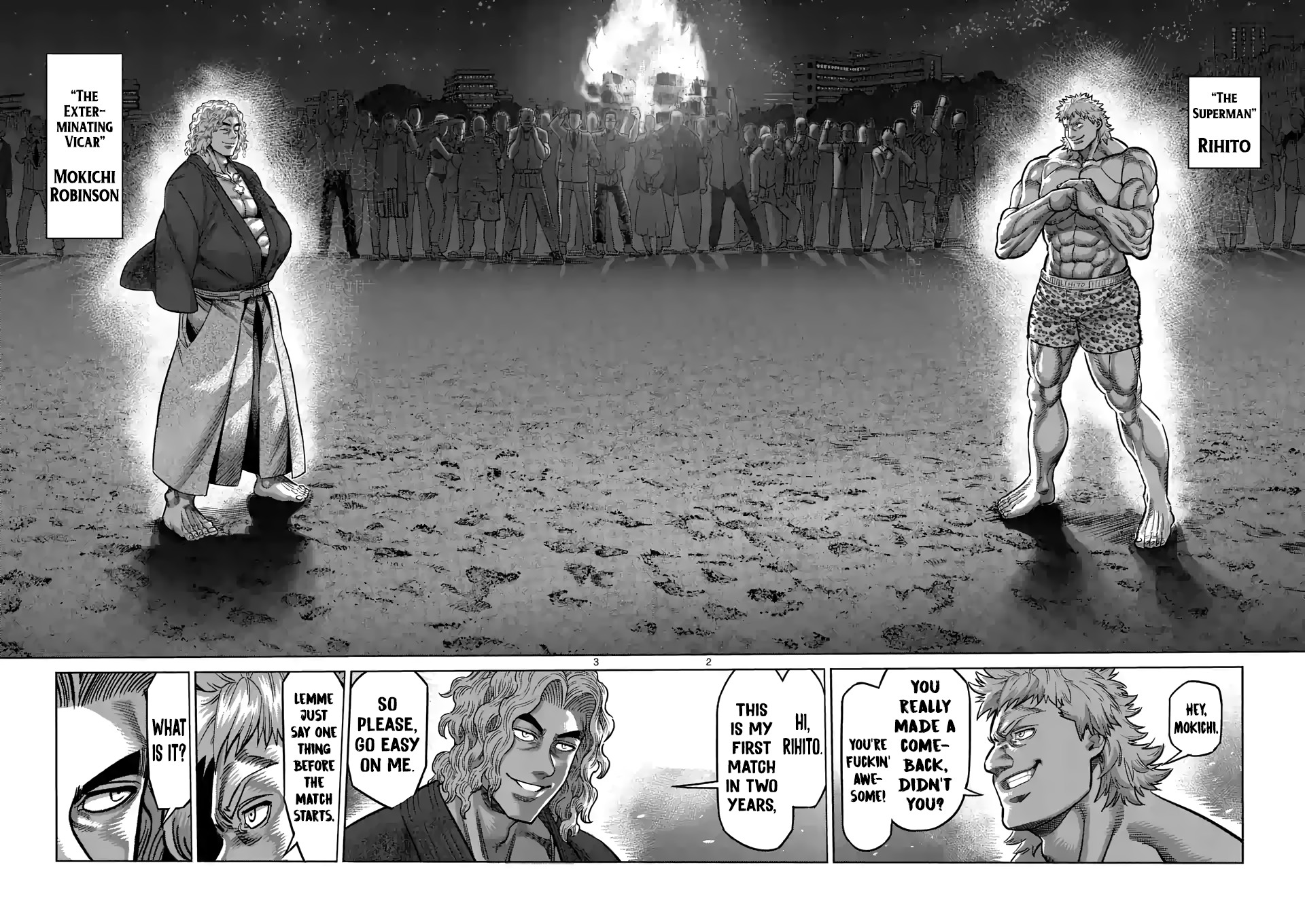 Kengan Omega Chapter 43 page 2 - Chapter 43: Mokichi vs. Rihito